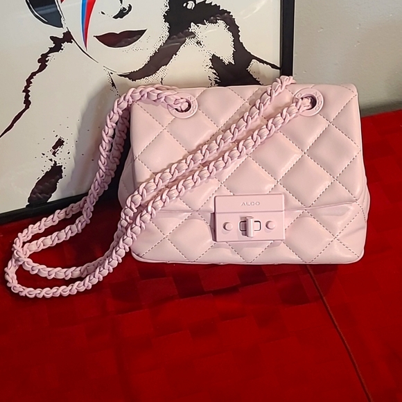 Aldo Handbags - Quilted Bag with Chain Strap | Aldo | Pink